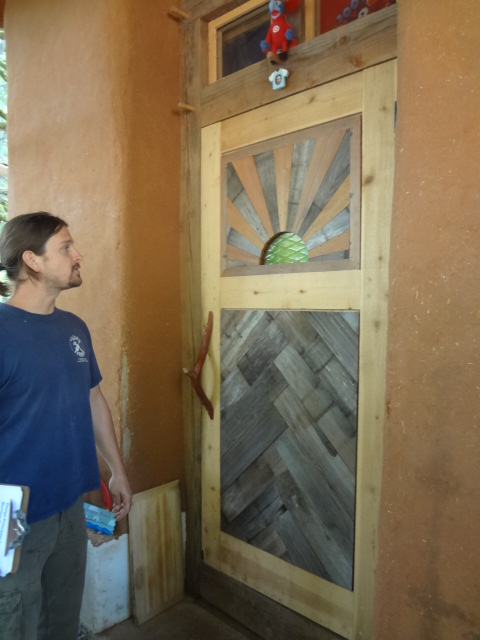 Playhouse front door