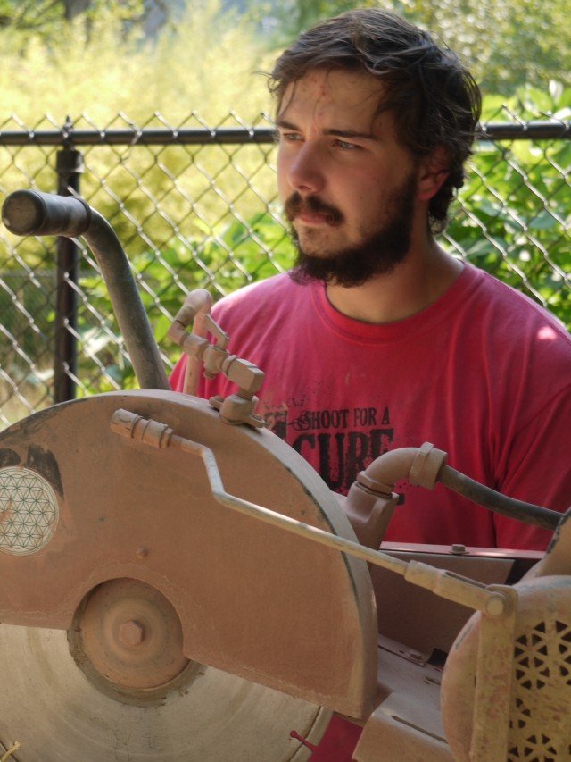 Nick and the brick saw