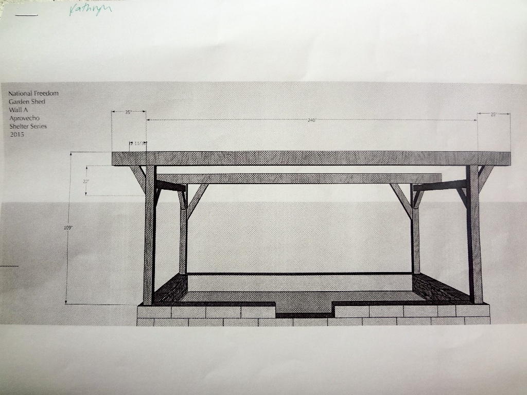 Wall A, plans