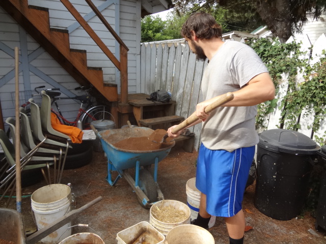 Clay soil