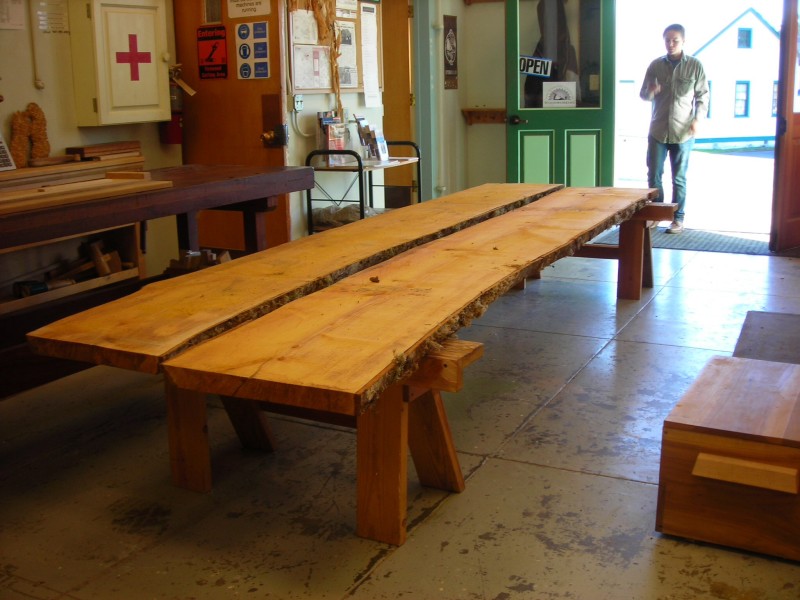 Alder boards for seats
